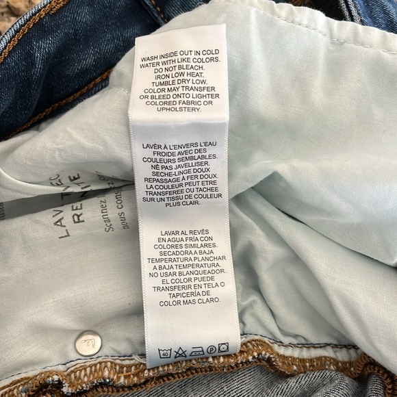 NWT-Frame Le Crop mini boot stretch denim, high rise bootcut, size 32 - Picture 6 of 6